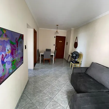 Ape Vista Mar, 20Mts Da Praia, Espacoso E Aconchegante-56M2- Wifi- 1 Dorm-Elevador- 6 Pessoas Praia Grande  Exterior photo