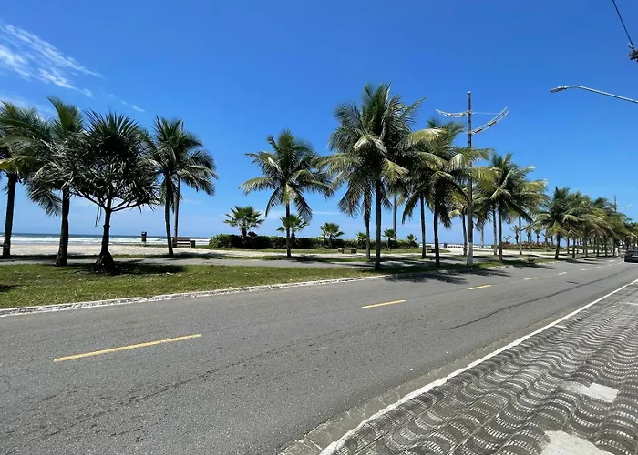 Ape Vista Mar, 20Mts Da Praia, Espacoso E Aconchegante-56M2- Wifi- 1 Dorm-Elevador- 6 Pessoas