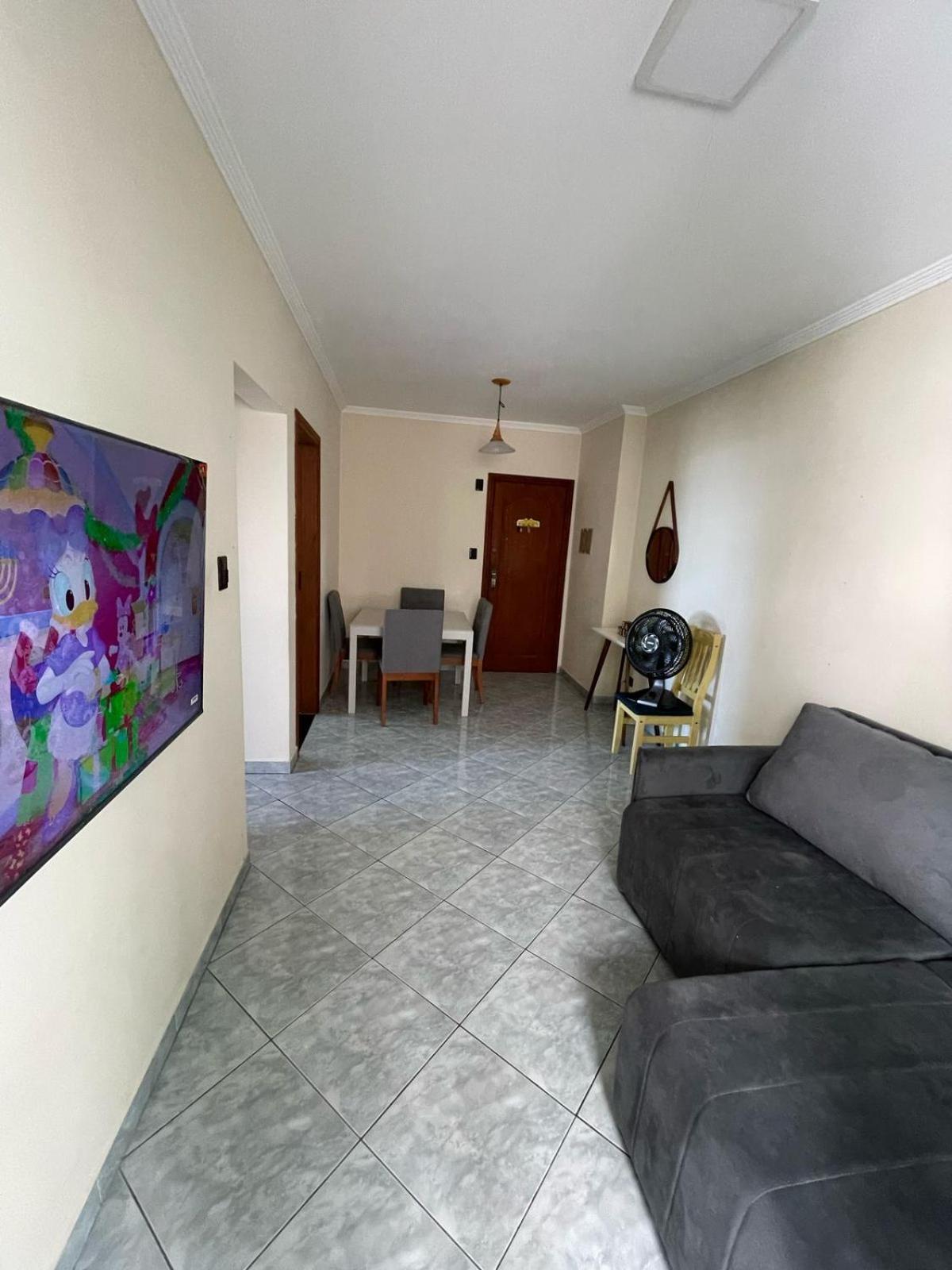 Ape Vista Mar, 20mts Da Praia, Espacoso E Aconchegante-56m2- Wifi- 1 Dorm-elevador- 6 Pessoas 公寓 Praia Grande (Santos)