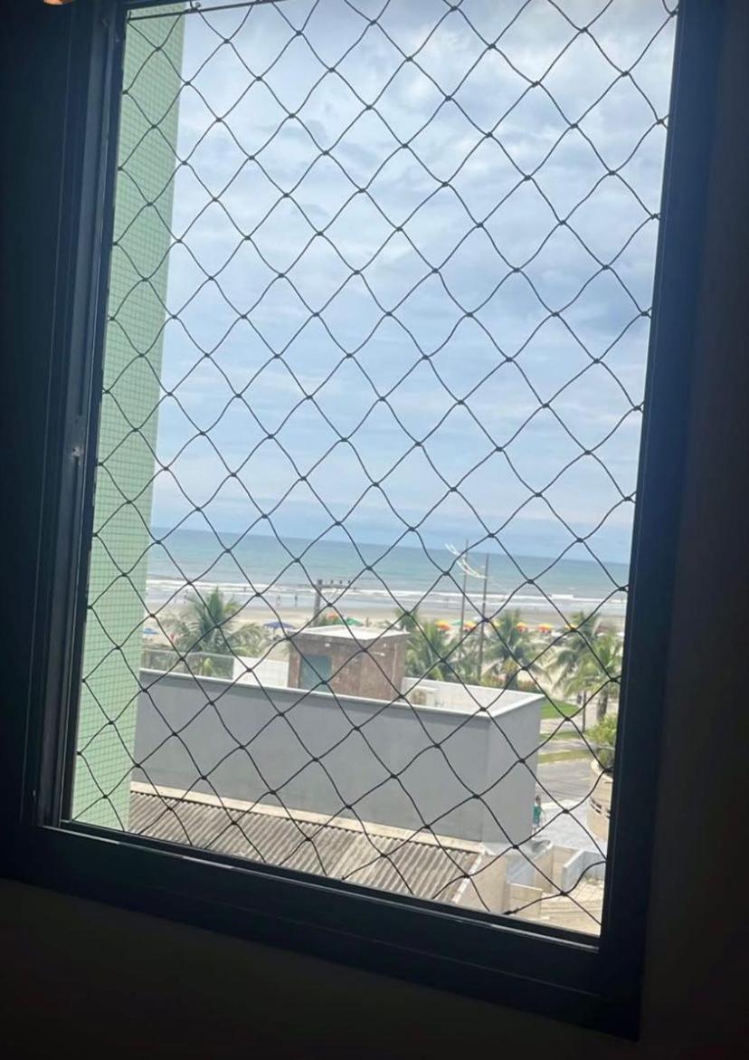 Ape Vista Mar, 20mts Da Praia, Espacoso E Aconchegante-56m2- Wifi- 1 Dorm-elevador- 6 Pessoas 公寓 Praia Grande (Santos)